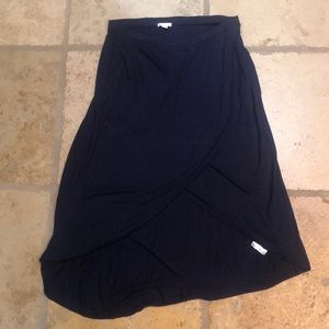 GAP Navy Midi Skirt